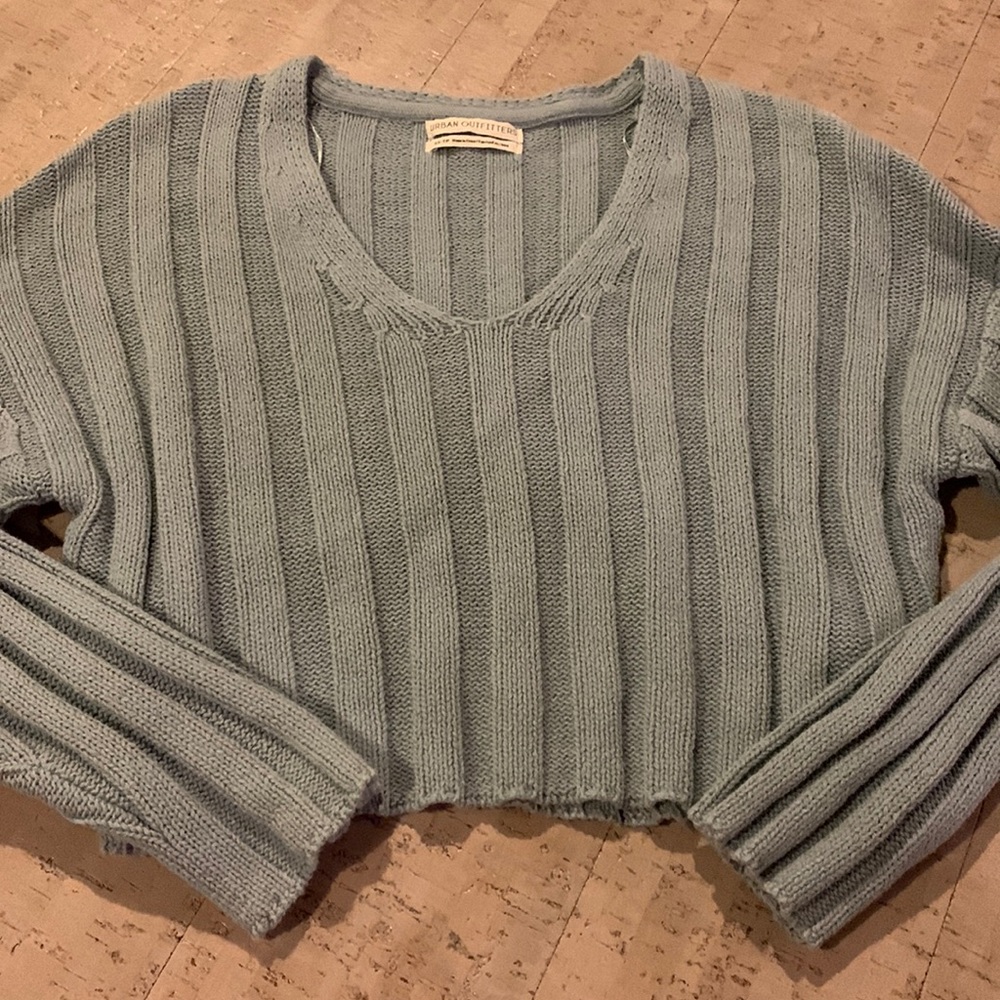 Robin Egg Blue Knit Sweater from Urban Outfitters Size XS